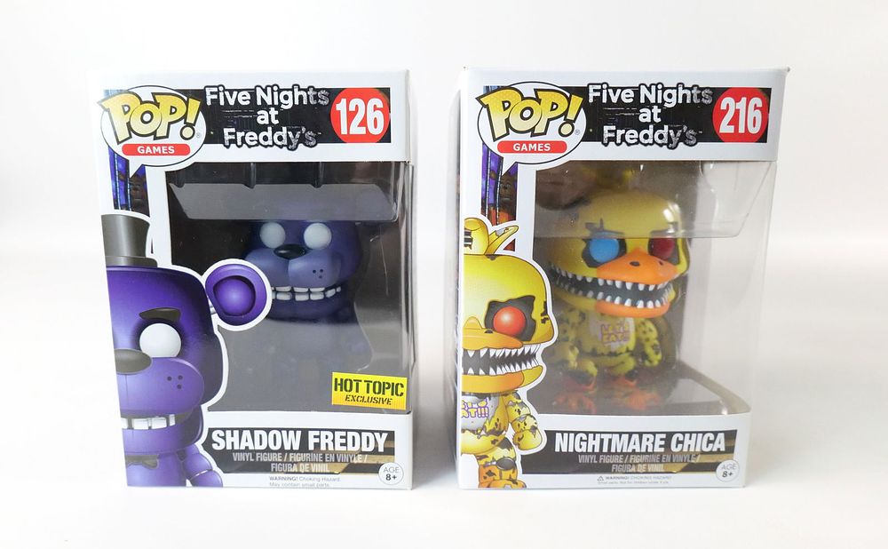 Lot 282: Lot of 2 Funko Five Nights at Freddy's Pops