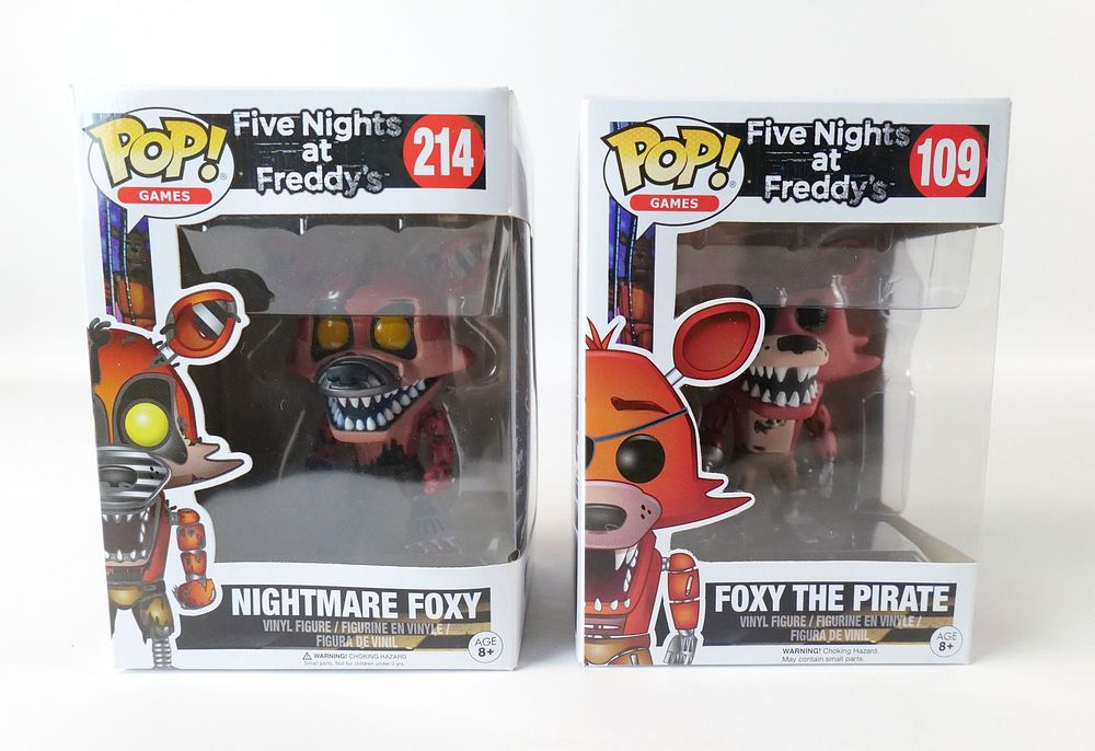 Lot 285: Lot of 2 Funko Five Nights at Freddy's Pops