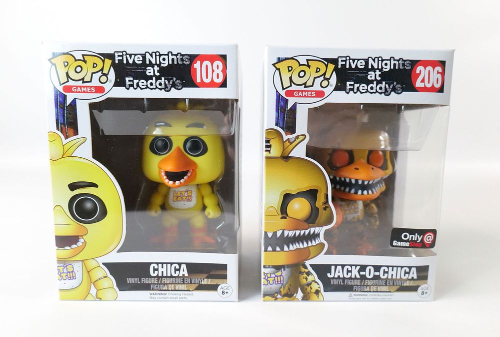 Lot 286: Lot of 2 Funko Five Nights at Freddy's Pops