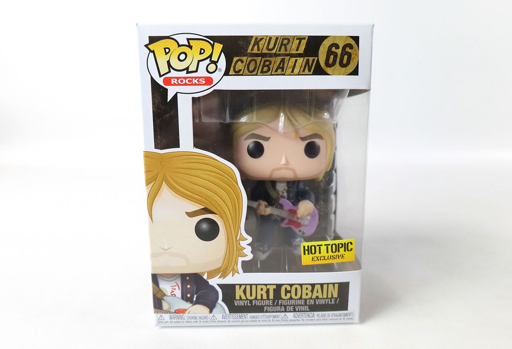 Lot 407: Funko Pop! Rocks - Kurt Cobain #66