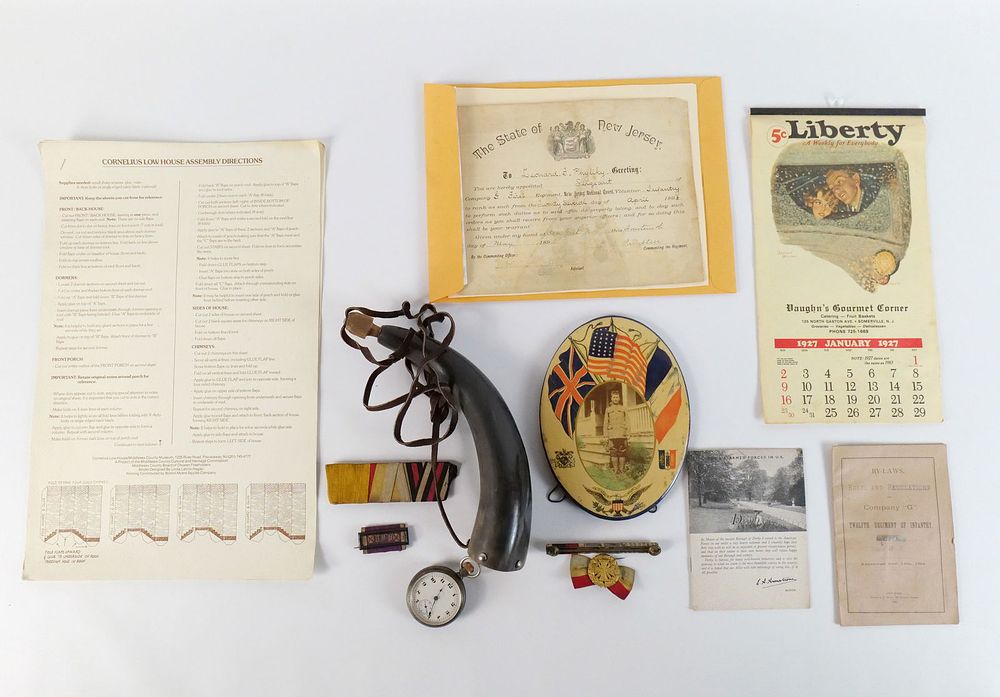 Lot 164: Group of Ephemera/Military Items