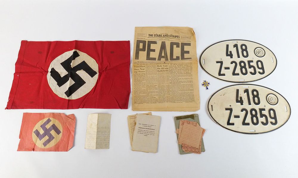 Lot 165: Group of WWII Items