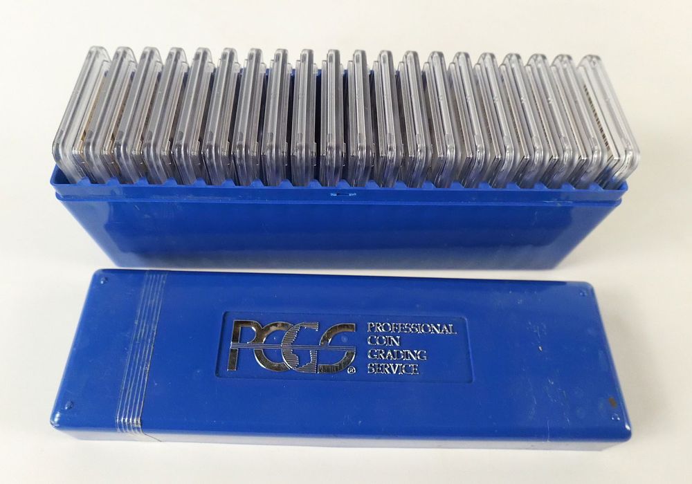 Lot 196: PCGS JFK Halves Set