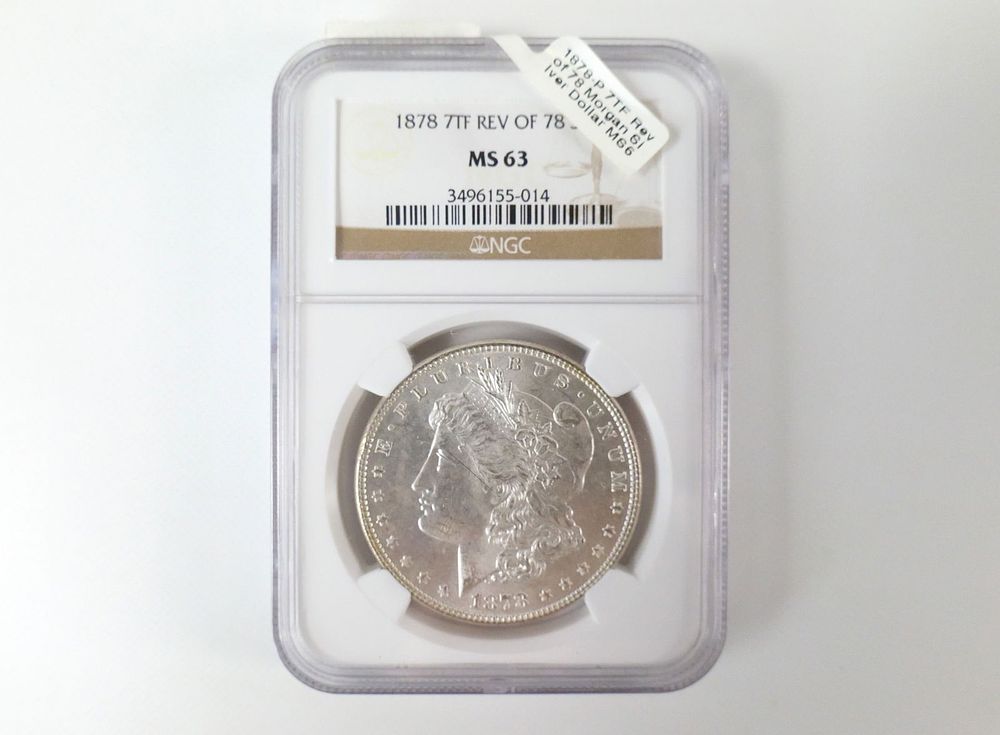 Lot 207: 1878 7 Tail Feathers Reverse of 78 Morgan Silver Dollar