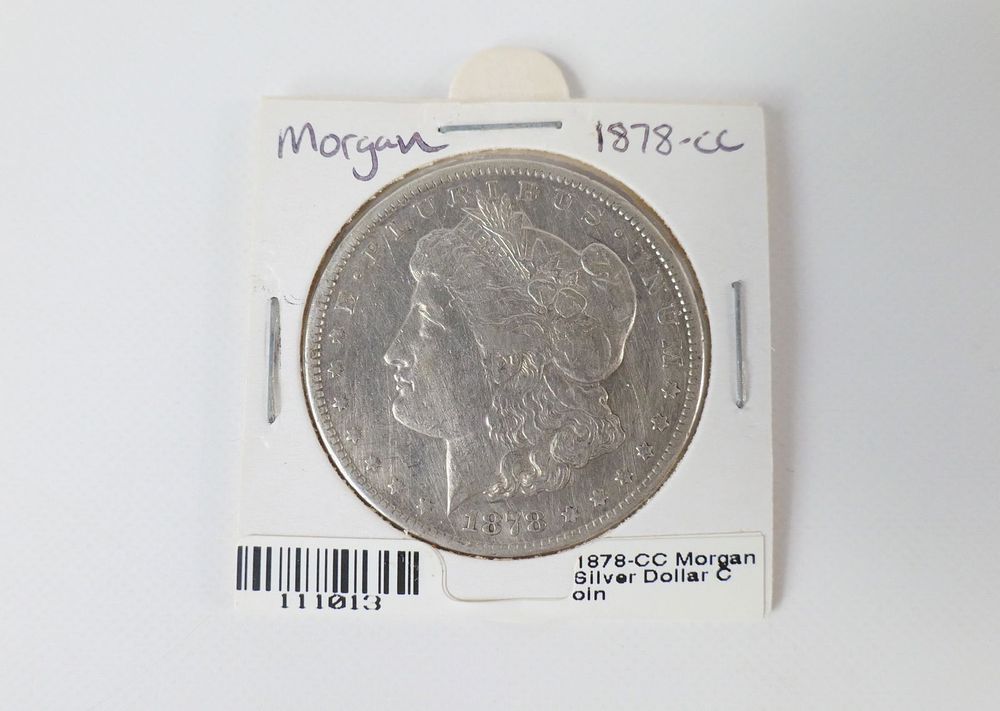 Lot 208: 1878 Carson City Morgan Silver Dollar
