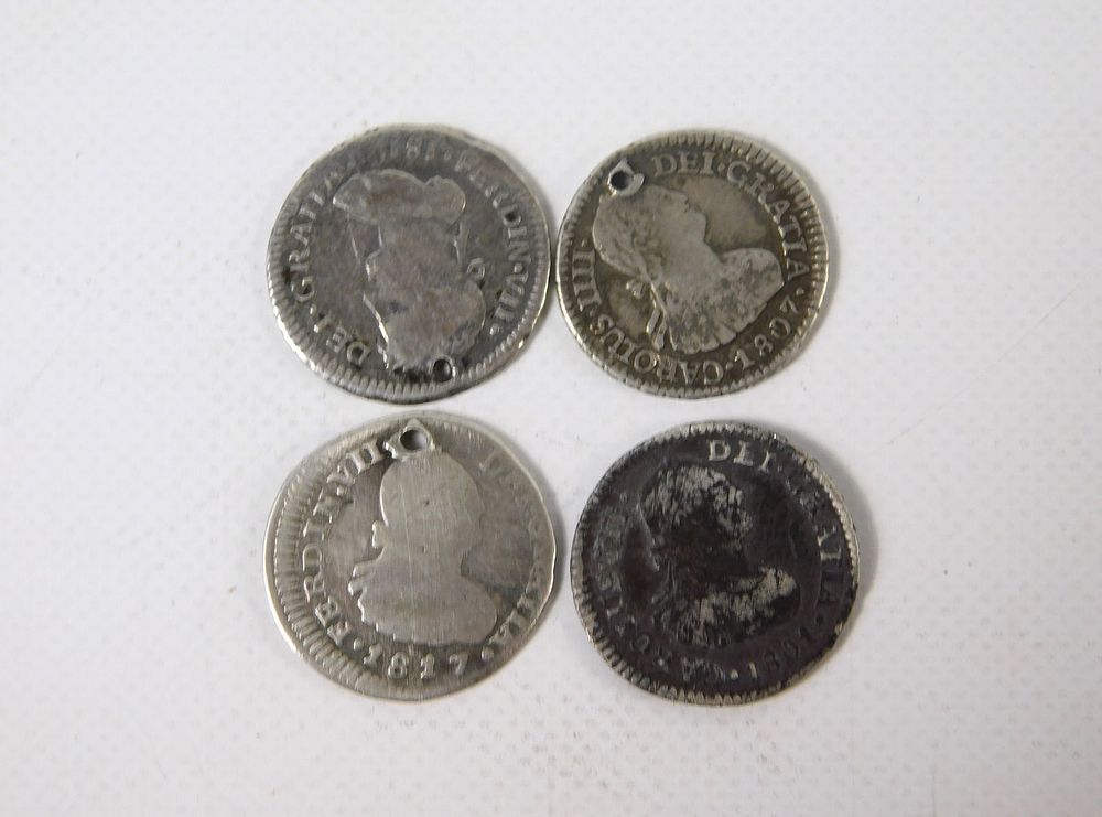 Lot 258: 4 - 1/2 Reales