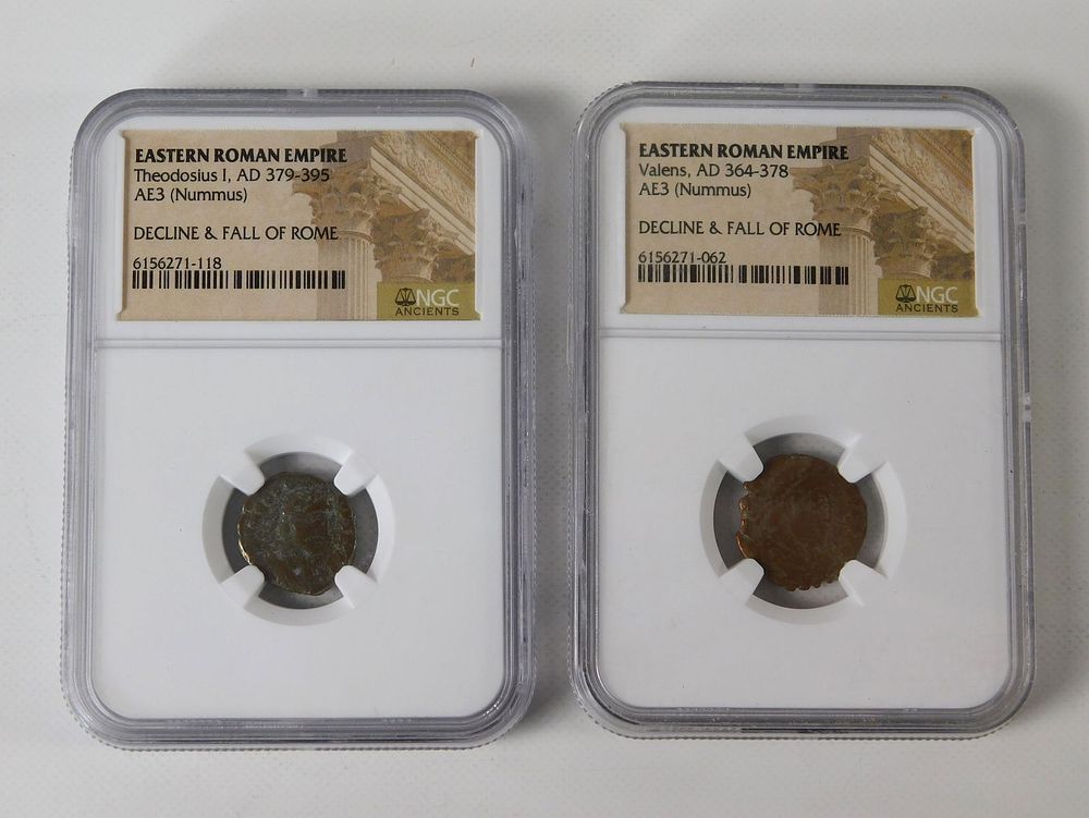 Lot 262: 2 Eastern Roman Empire Coins
