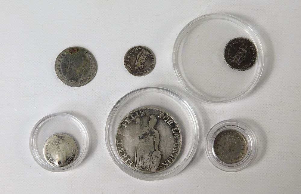 Lot 266: Grouping of Peru Standing Liberty Coins
