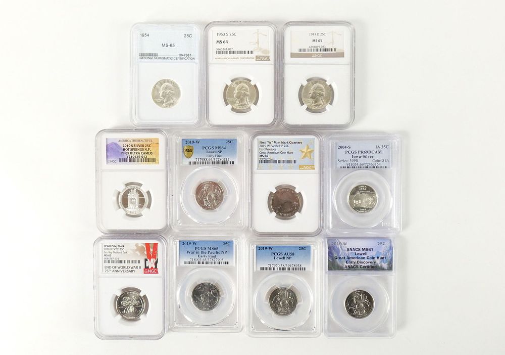Lot 270: Grouping of US Quarters
