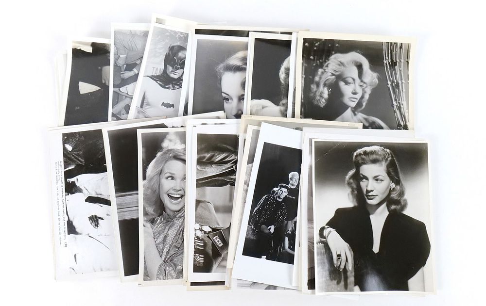 Lot 308: Lot of 45+ Mixed Photographs of Celebrities by Gustavo Parras