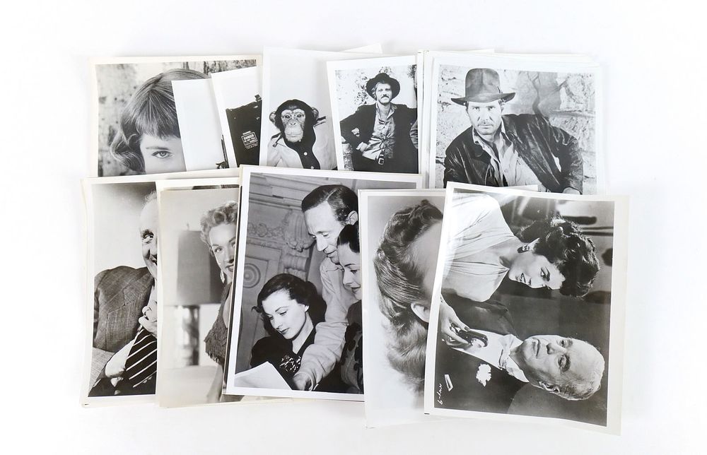 Lot 310: Lot of 20+ Mixed Photographs of Celebrities by Gustavo Parras