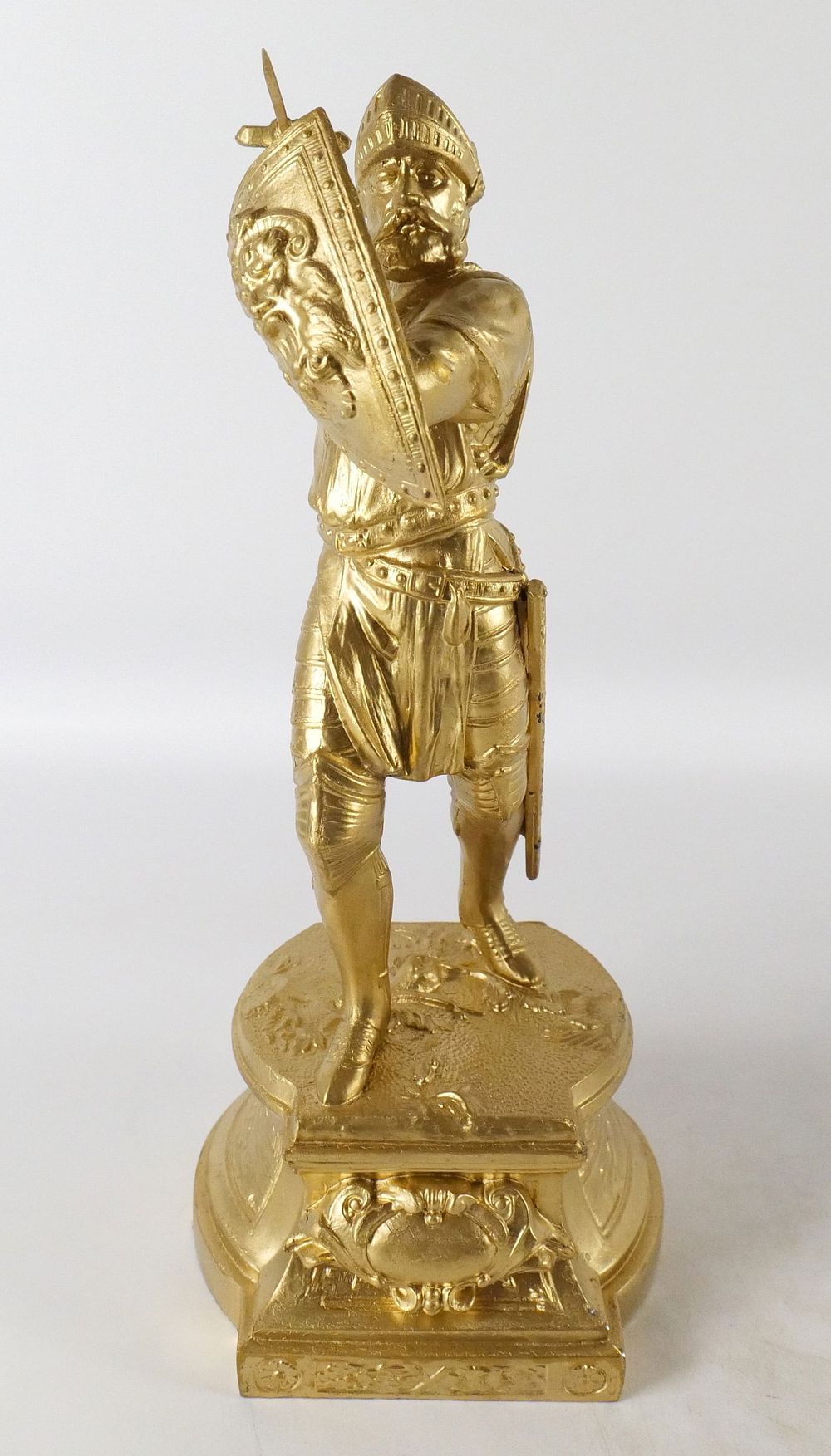 Lot 253: Antique Mixed Metal and Spelter Figurine