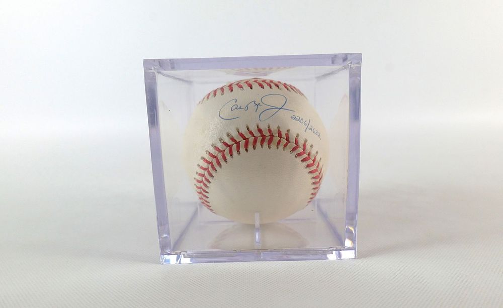 Lot 197: Cal Ripken Jr. Autographed Baseball