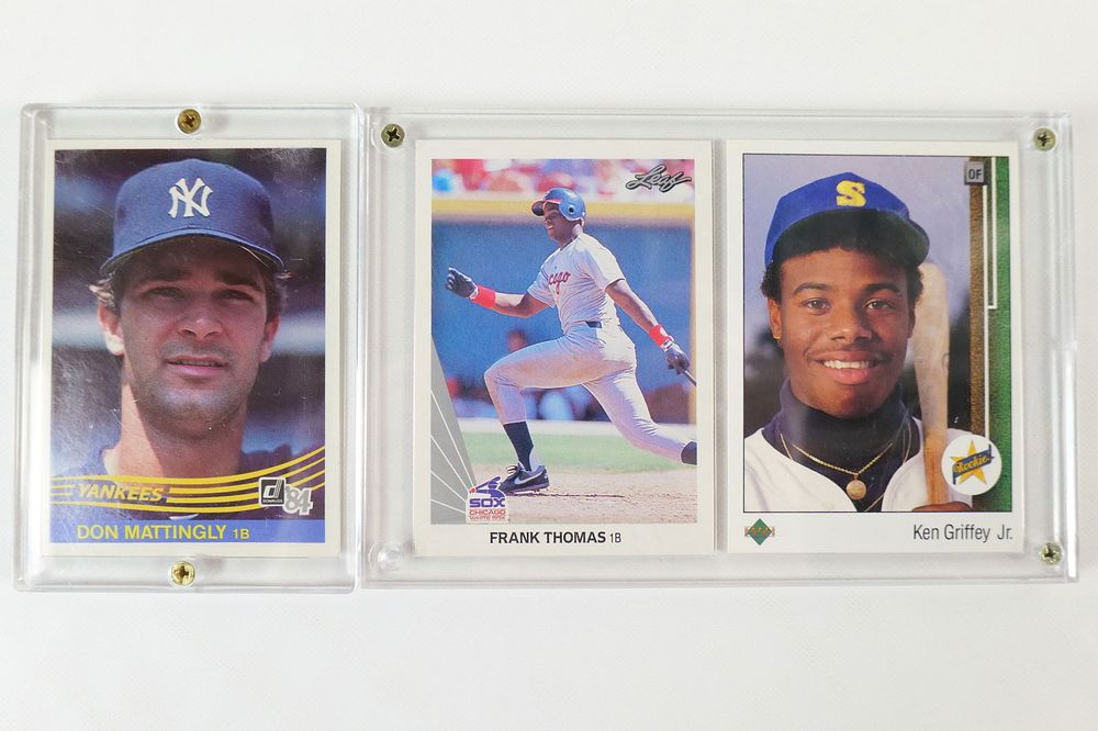 Lot 228: Lot of 3 MLB Rookie Cards