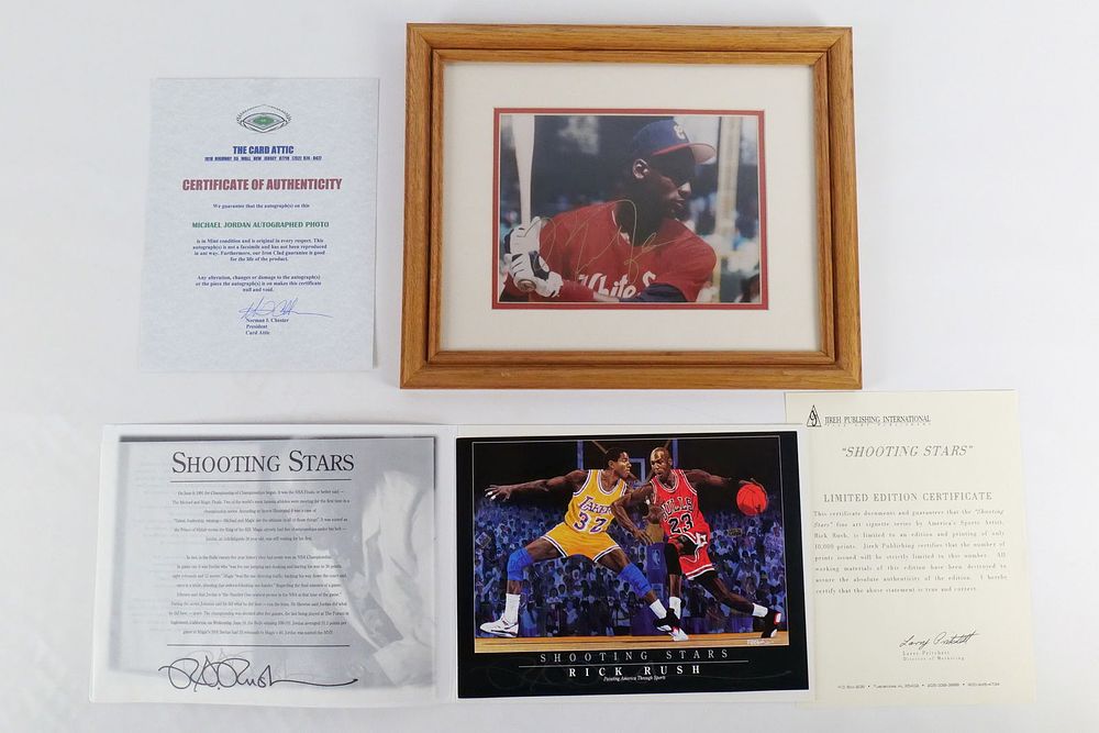 Lot 262: Lot of Michael Jordan Collectibles