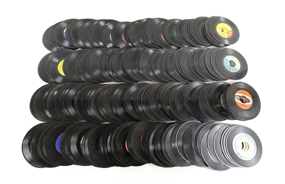 Lot 271: Large Lot of Used 45's