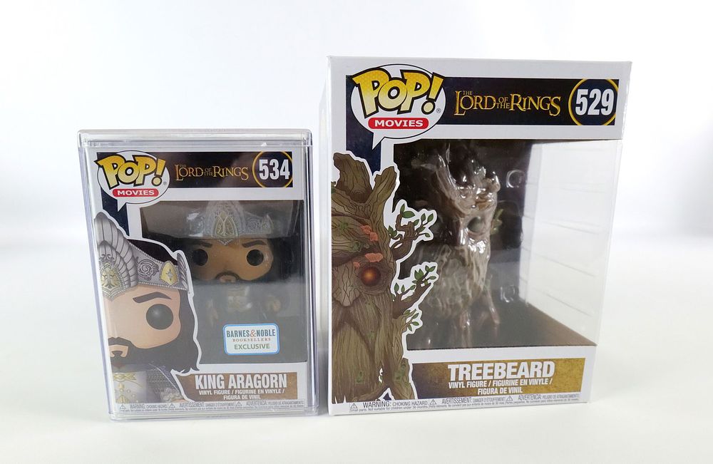 Lot 343: Lot of 2 Funko Lord of the Rings Pops