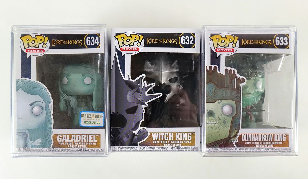 Lot 345: Lot of 3 Funko Lord of the Rings Pops