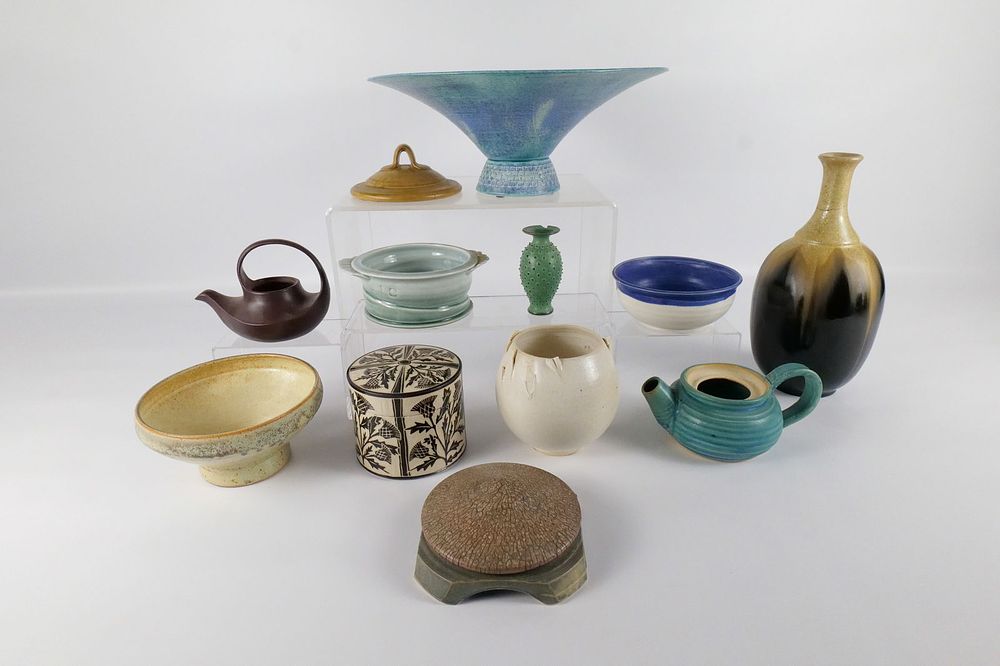 Lot 234: Large Lot of Studio Art Pottery Items - All AS-IS