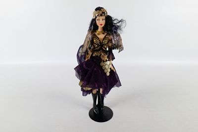 Artist Designed Barbie Doll. OOAK designed. Artist Unknown. Depicting a Gypsy Barbie. This is a