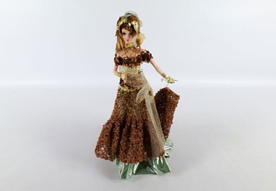 Artist Designed Barbie Doll. OOAK designed. Artist Unknown. Depicting a Gypsy Barbie. This is a