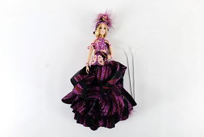 Artist Designed Barbie Doll. OOAK designed. Artist Unknown. Depicting a Gypsy Barbie. This is a
