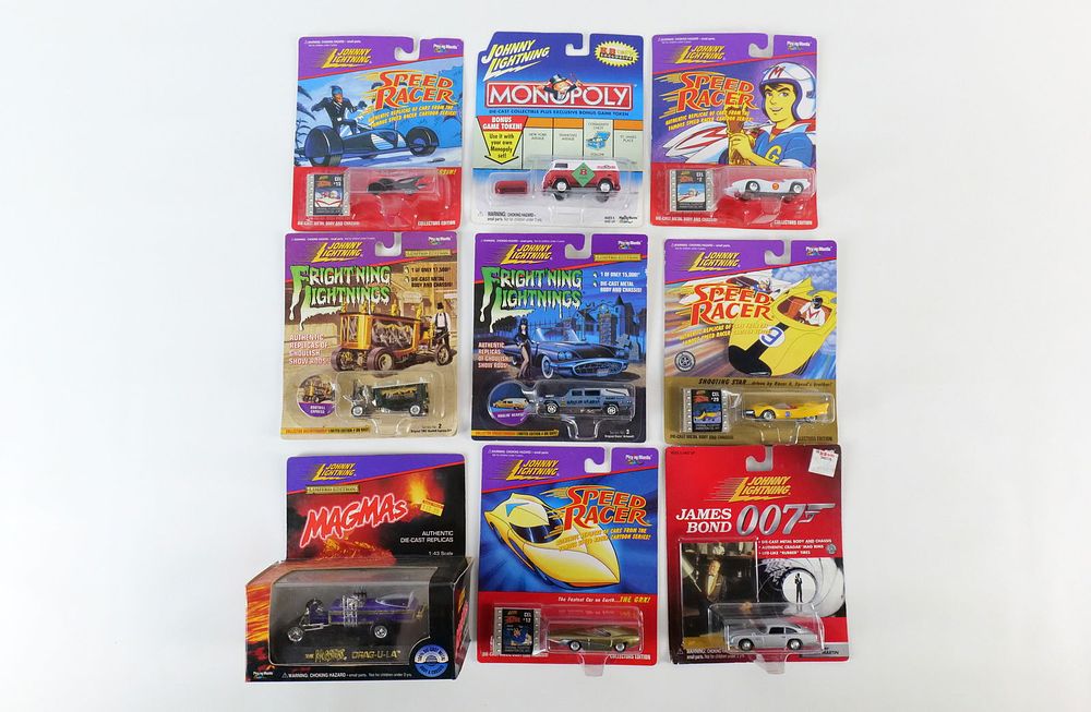 Lot 154: Lot of 9 Johnny Lightning Diecast Cars