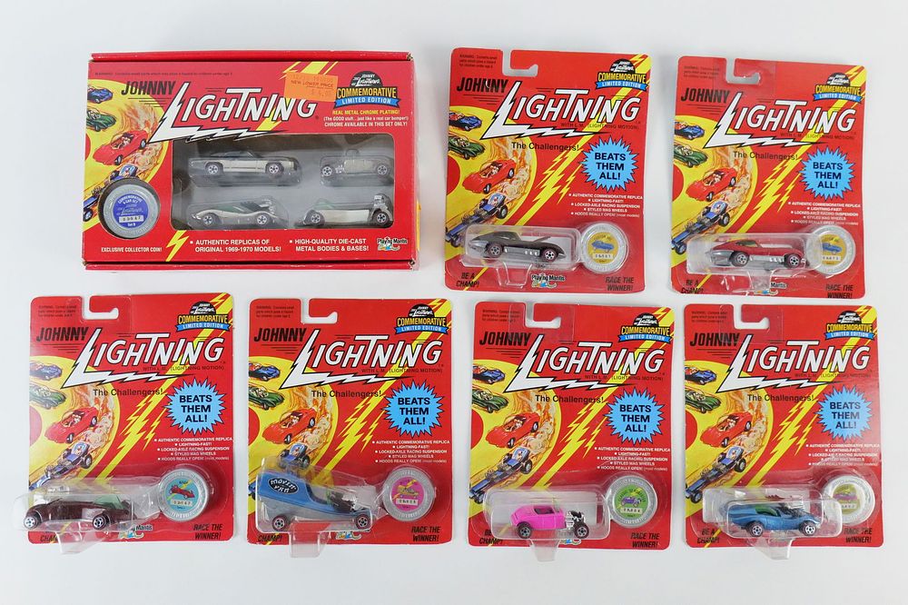 Lot 155: Lot of Johnny Lightning Commemorative Limited Edition Diecast