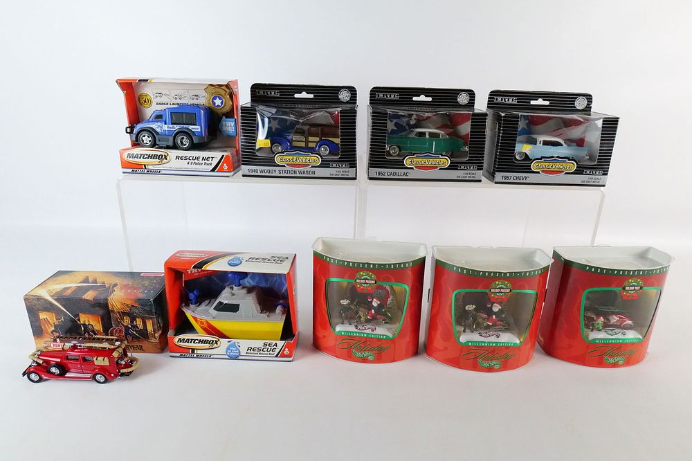 Lot 167: Lot of Hot Wheels, Ertl and Matchbox Vehicles