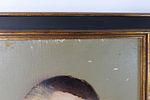 Oil on Canvas - Portrait of Rabbi. Oil on Canvas. Depicting Portrait of a Rabbi. Signed lower Image - 3