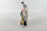 Herend Hungarian Folk Art Porcelain Figurine. Depicting Man Courting Woman. Excellent Image - 1