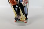 Herend Hungarian Folk Art Porcelain Figurine. Depicting Man Courting Woman. Excellent Image - 8
