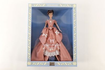 Wedgwood Barbie Doll - Pink Dress - Mattel 2000. New in Box. All invoices must be paid within
