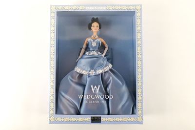 Wedgwood Barbie Doll - Blue Dress - Mattel 1999. New in Box. All invoices must be paid within