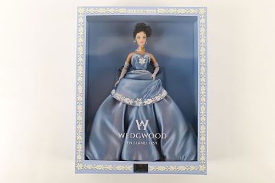 Wedgwood Barbie Doll - Blue Dress - Mattel 1999. New in Box. All invoices must be paid within