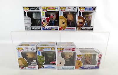 Lot of 8 Mixed Funko Pops. Including Star Trek: Gorn #1143 Target Exclusive - Damage on plastic