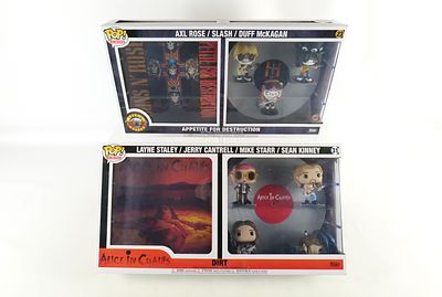 Lot of 2 Funko Pop Albums. Including Guns N Roses - Appetite for Destruction #23 Special