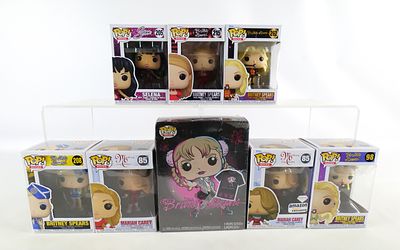 Lot of Funko Rocks Pops and Collectibles. Including Mariah Carey #85 Common and Amazon