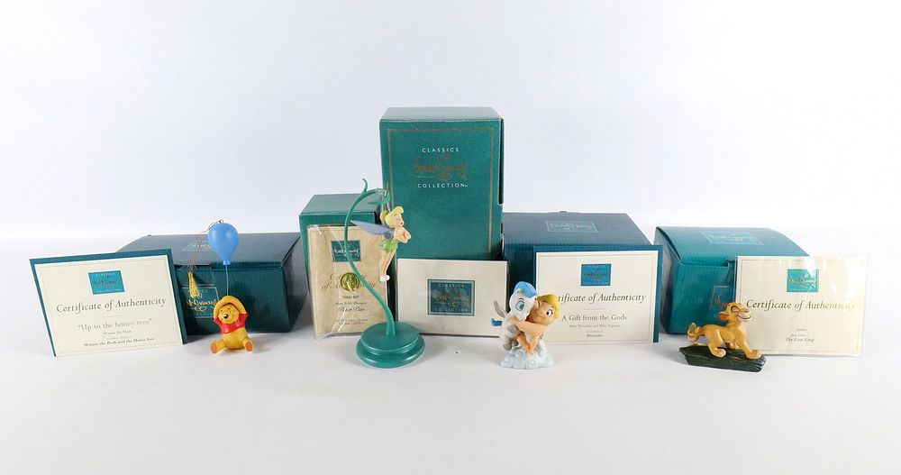 Lot 160: Lot of 4 WDCC Ornaments
