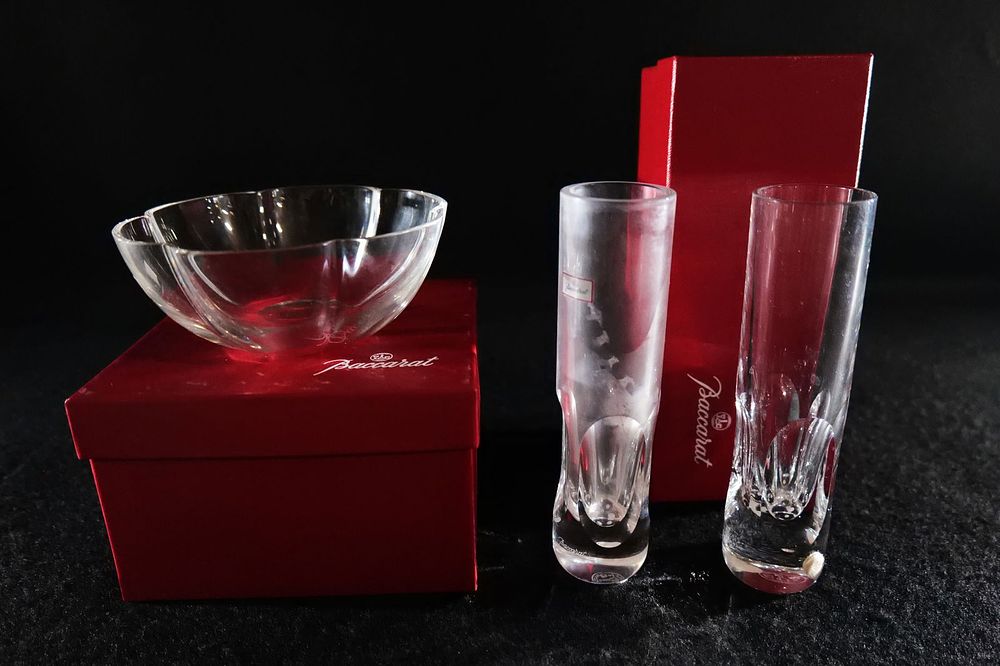 Lot 175: Group Lot of Baccarat Crystal Pieces