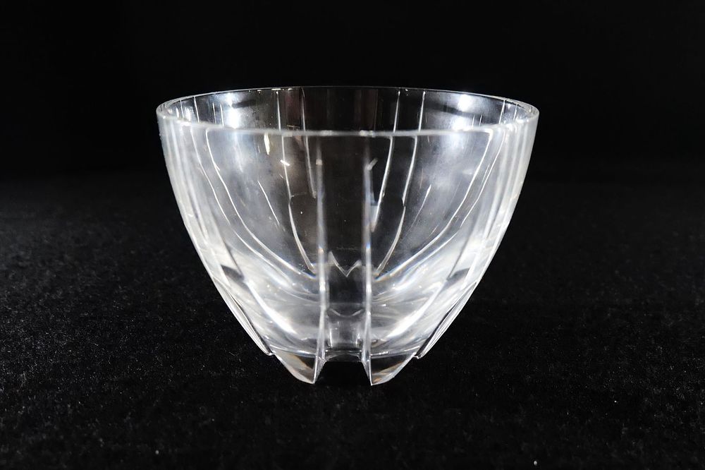 Lot 177: Baccarat Crystal Neptune Center Bowl
