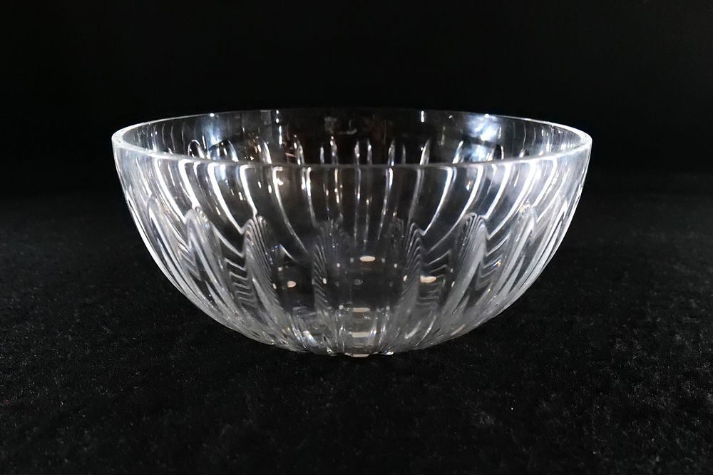 Lot 178: Baccarat Crystal Centerpiece Bowl