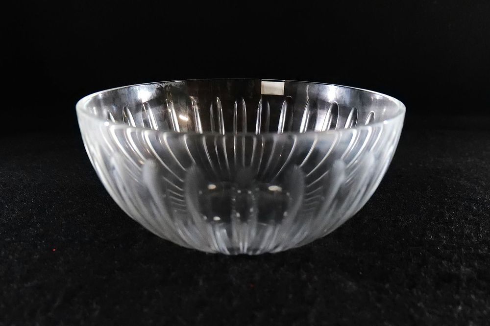 Lot 179: Baccarat Crystal Centerpiece Bowl