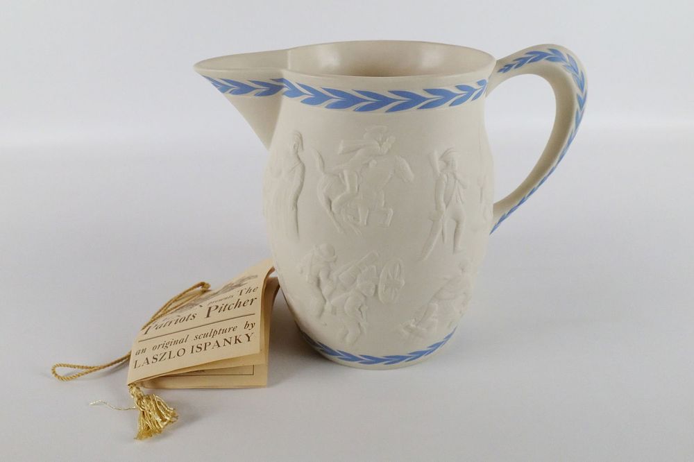 Lot 186: Lenox Patriots Pitcher by Laszlo Ispanky