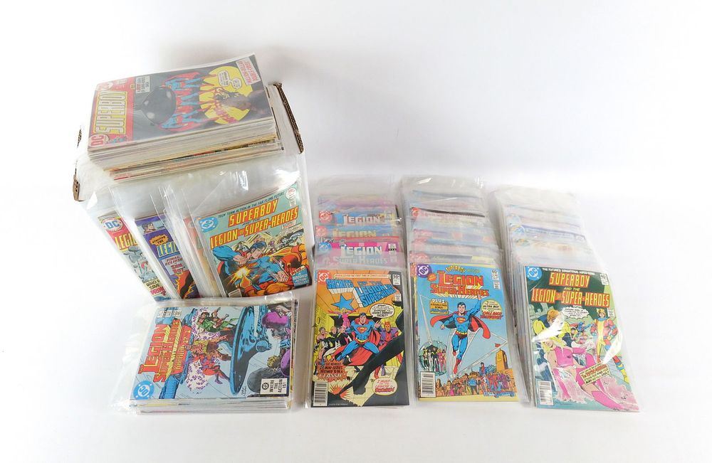 Short Box of Superboy Comics. Including Issues #81, 101, 113, 114, 116, 125, 141, 172, 173, 177 