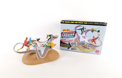 DC Direct The Brave and The Bold #28 Statue. Missing 2 Octopus Tips and cape has been repaired. 