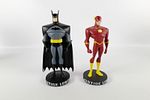 Lot of 2 DC Justice League Animated Series Maquettes. Lot of 2 DC Justice League Limited Edition Image - 1