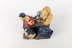 DC Direct JLA Cold Cast Porcelain Hand Painted Bookend Set. Limited Edition #606/1150. They Image - 6
