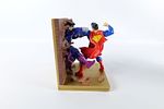 DC Direct Superman & Batman Cold Cast Bookend Set. DC Direct Superman & Batman Cold Cast Image - 4