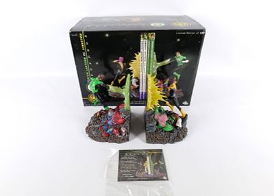 DC Direct Green Lantern vs. Sinestro Bookend Set. DC Direct Green Lantern vs. Sinestro Cold Cast 
